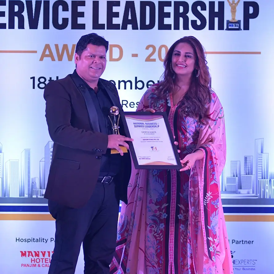 Dr. Inderjeet Singh Gautam is Being Awarded for the National Business Leadership Award